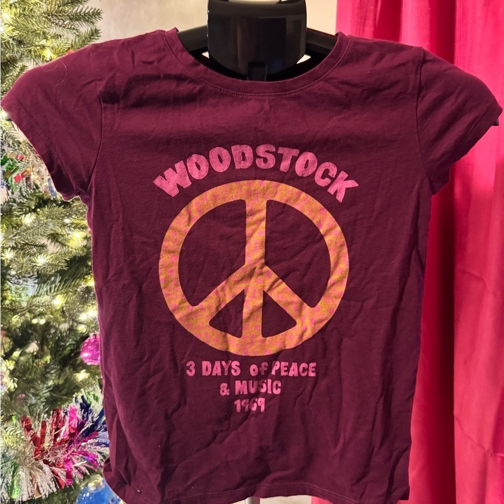 Woodstock Purple Kids T-Shirt